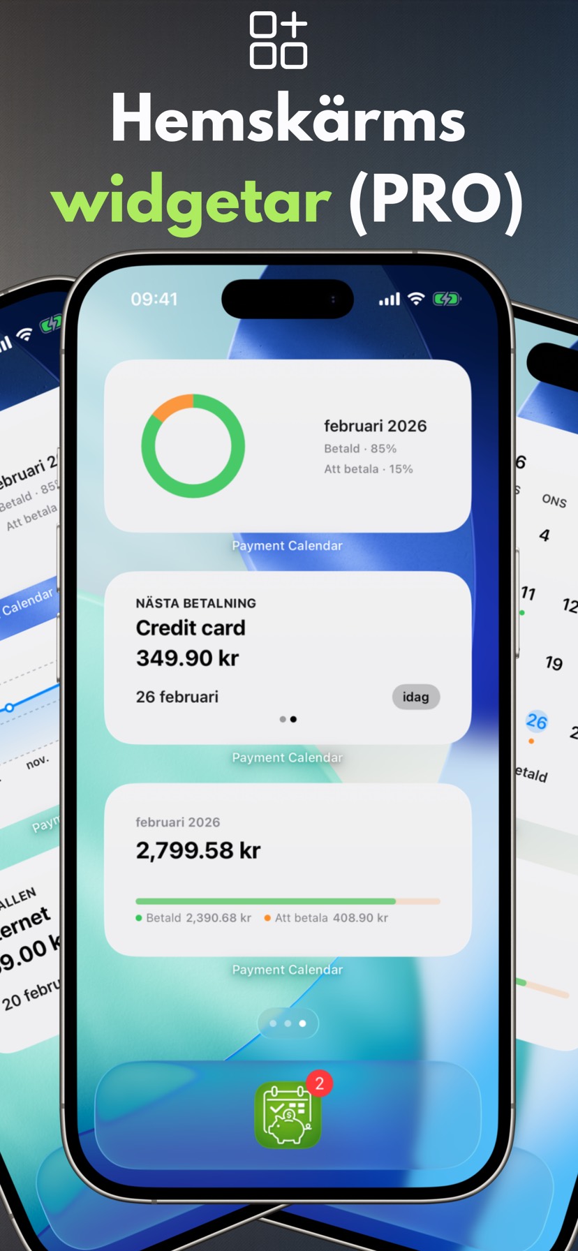 Home Screen widgets (PRO) — iPhone