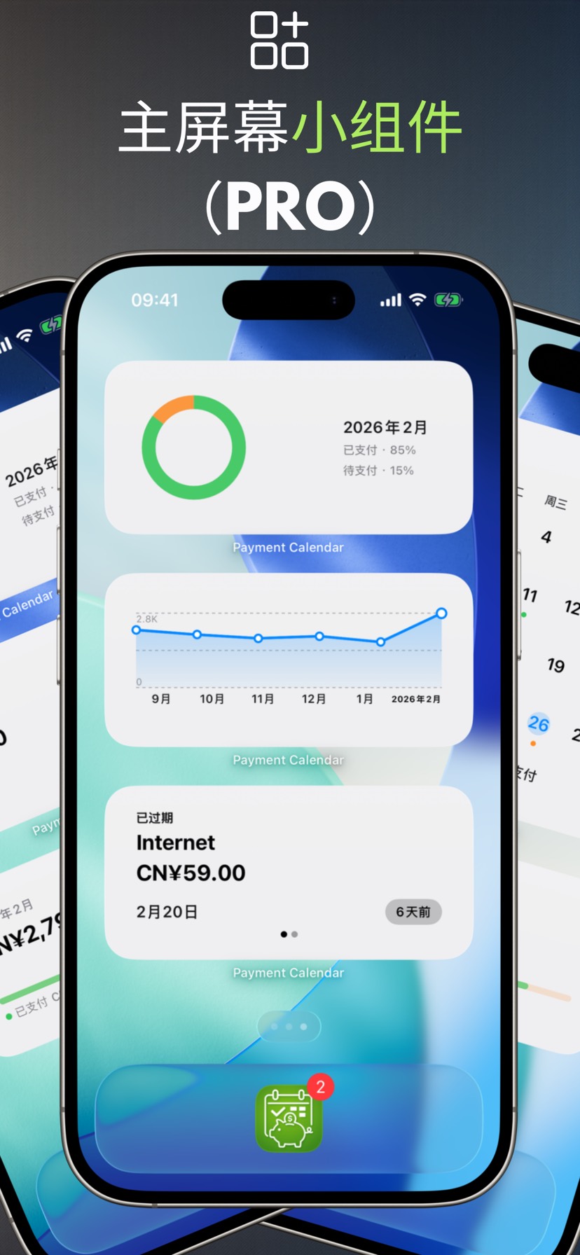 Home Screen widgets (PRO) — iPhone